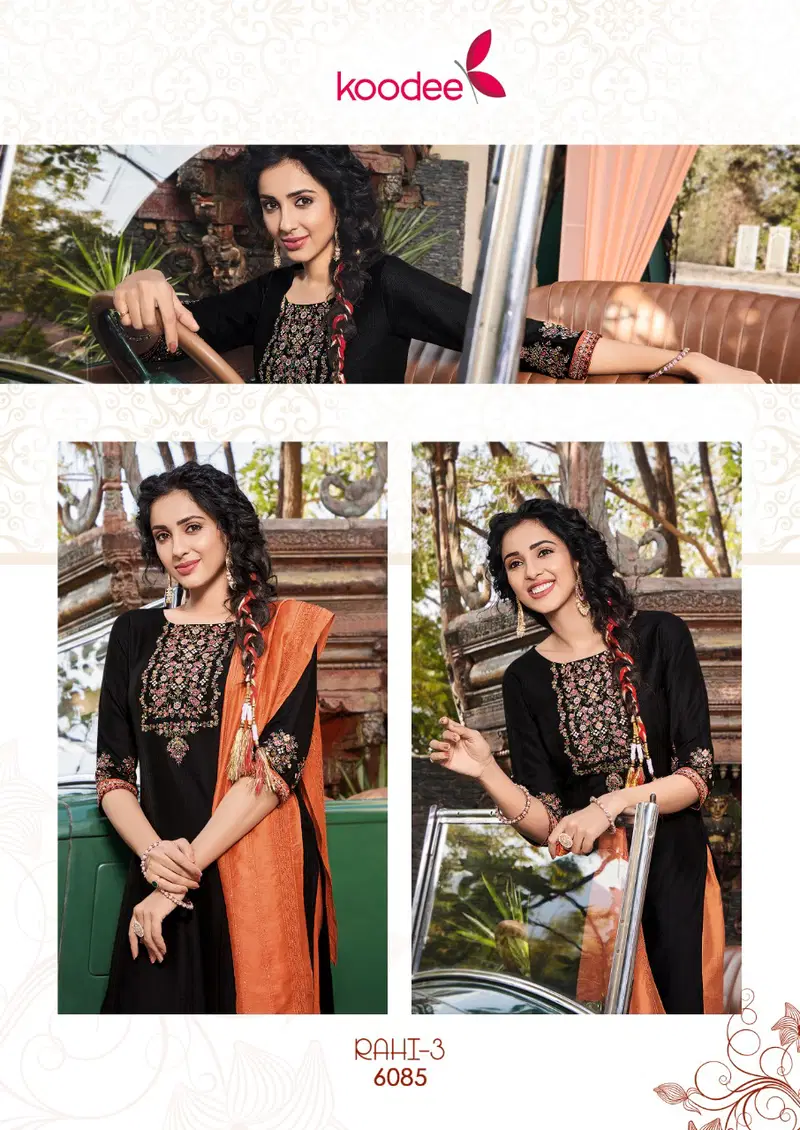 Koodee Rahi 3 Designer Festive Wear Pure Viscose Latest Readymade Collection